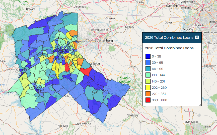 Greenville 2026 Total Combined Loans