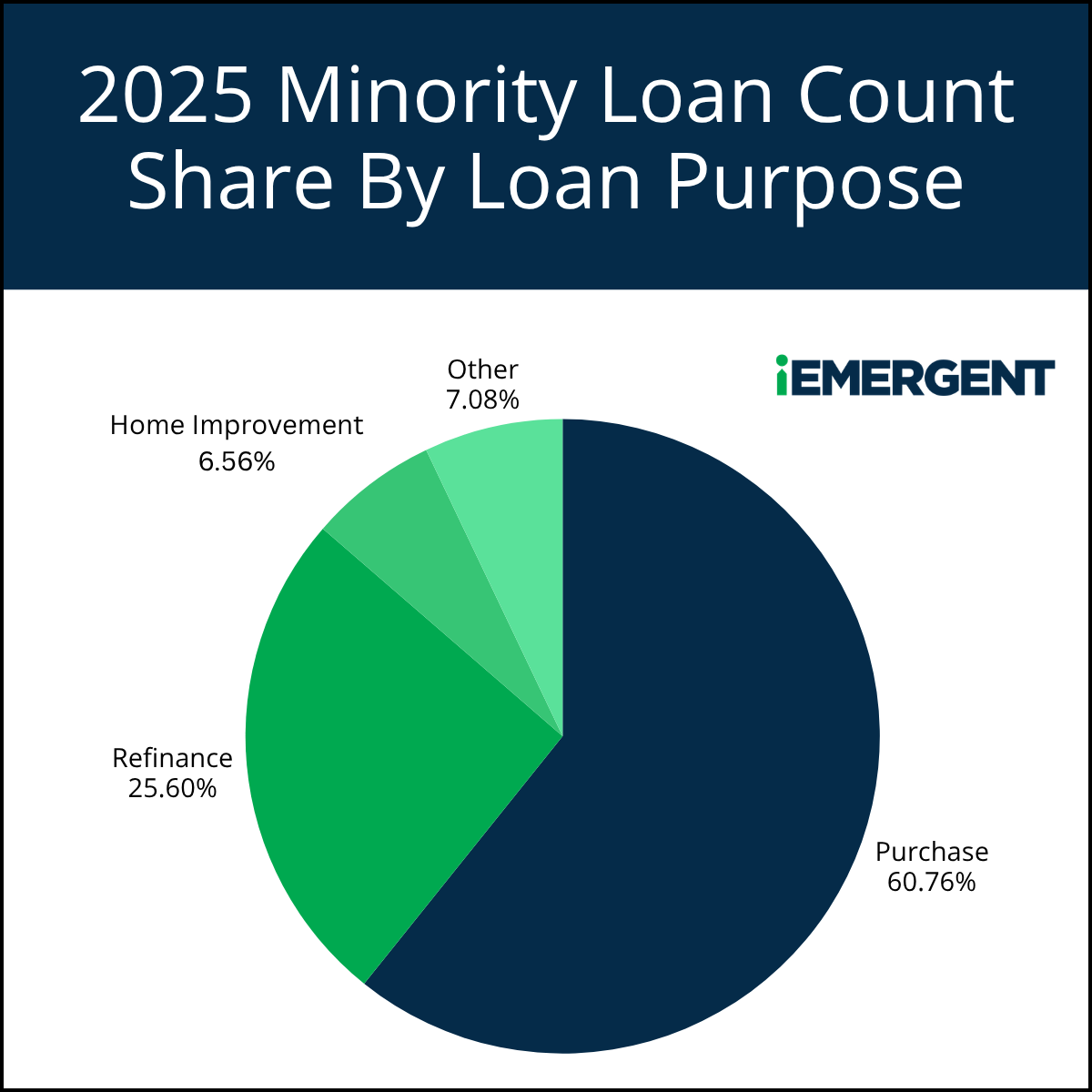 iEmergent 2025 HMDA Diverse Loans By Purpose