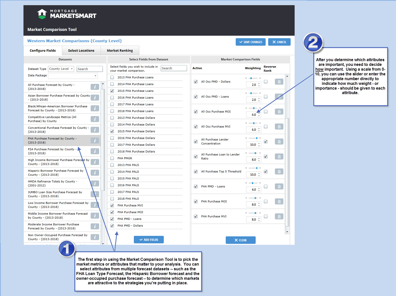 Mortgage Market Comparison Tool