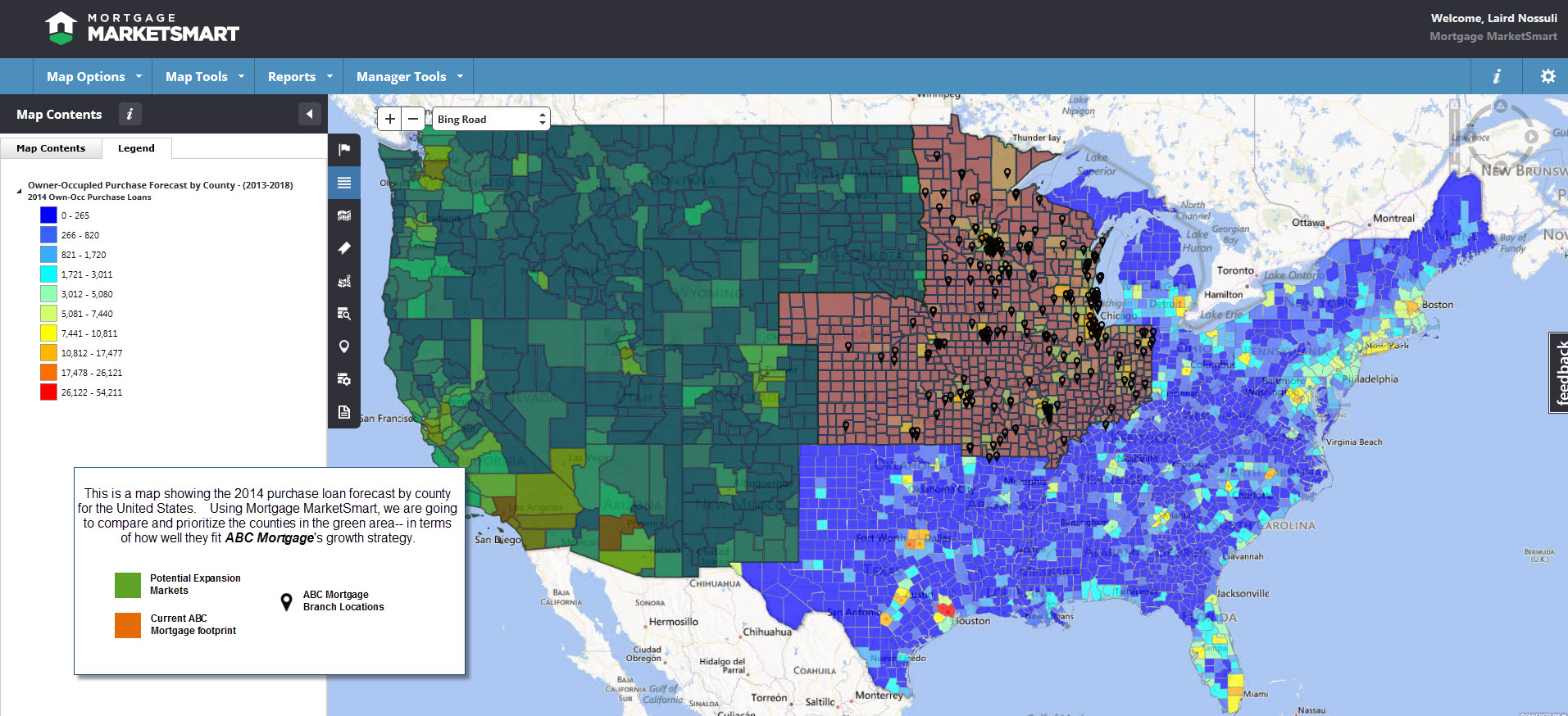 Mortgage MarketSmart Market Comparison Tool
