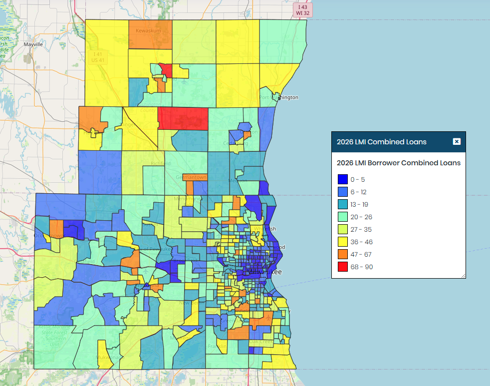 2026 Milwaukee LMI Combined Loans