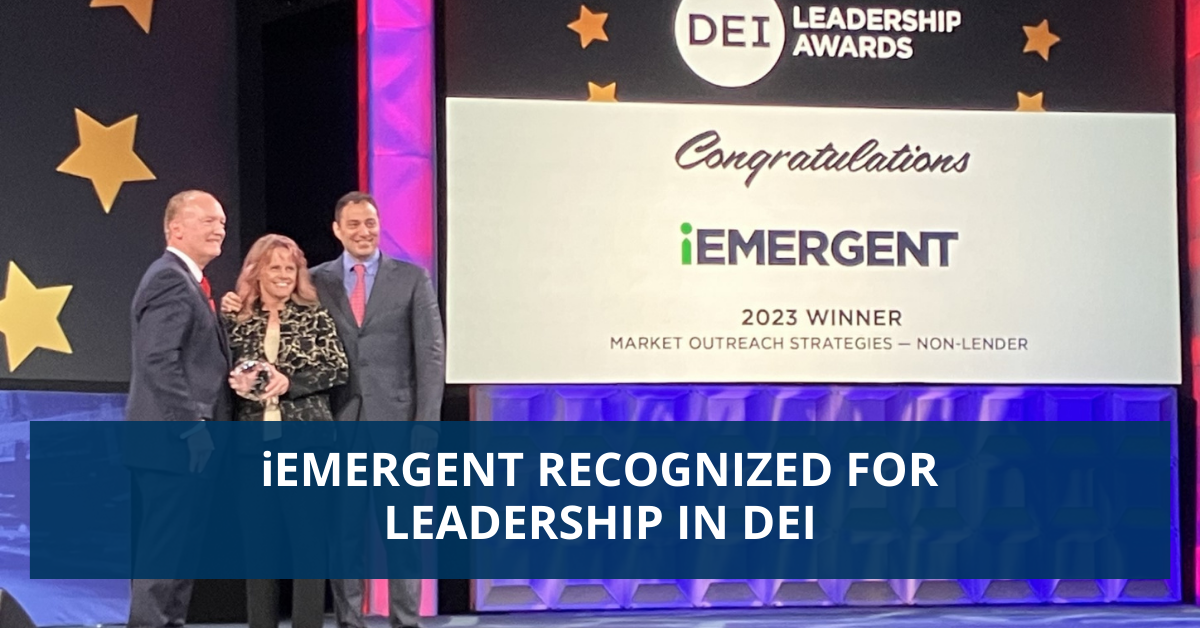 Mortgage Bankers Association honors iEmergent for leadership in DEI