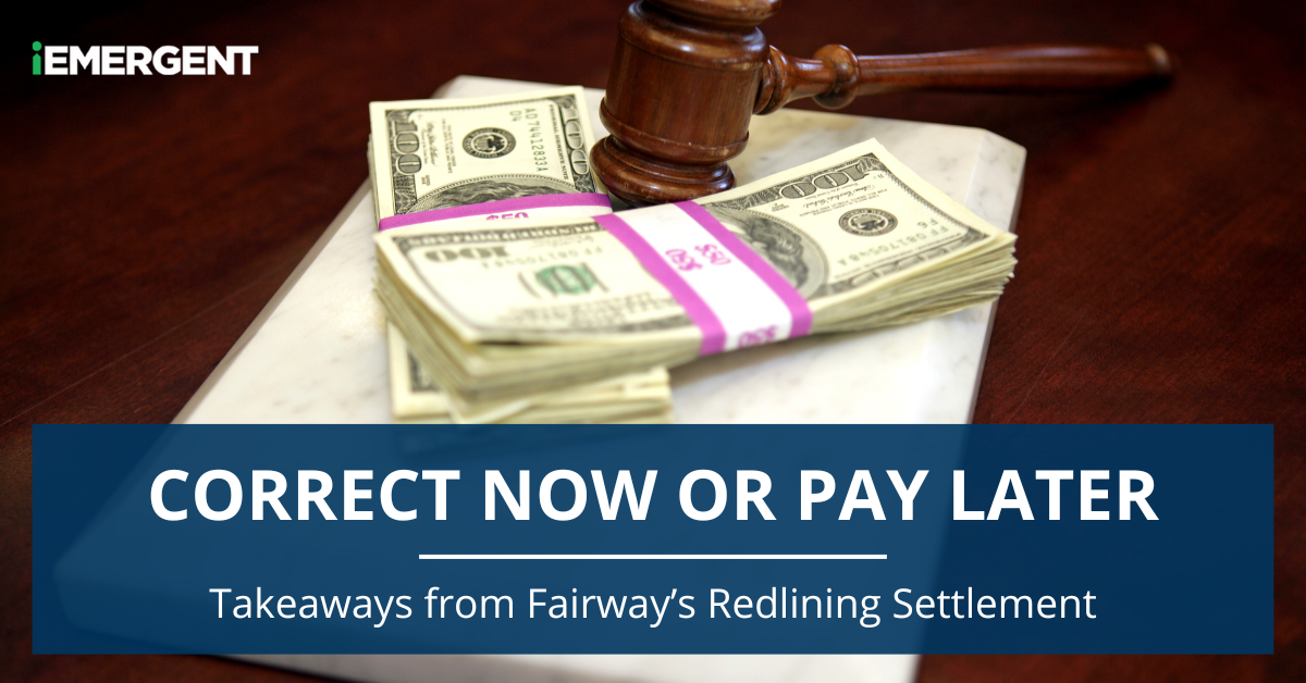 iEmergent Fairway Redlining Settlement