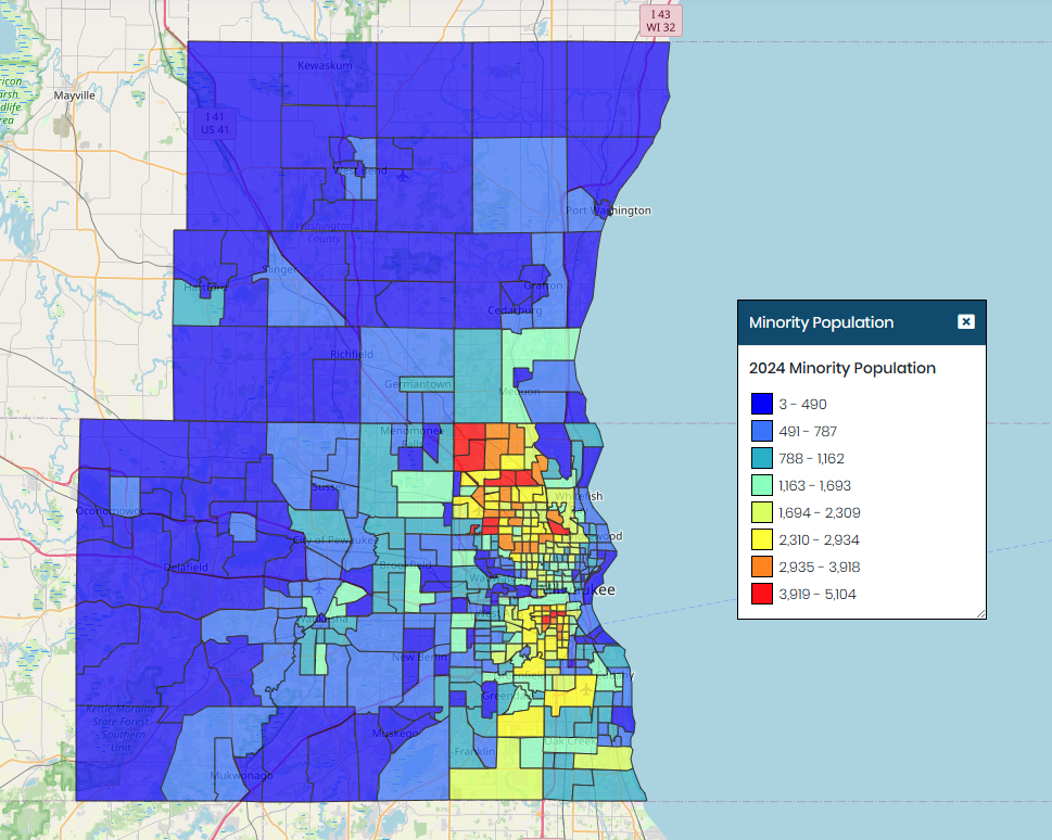 Milwaukee Minority Population