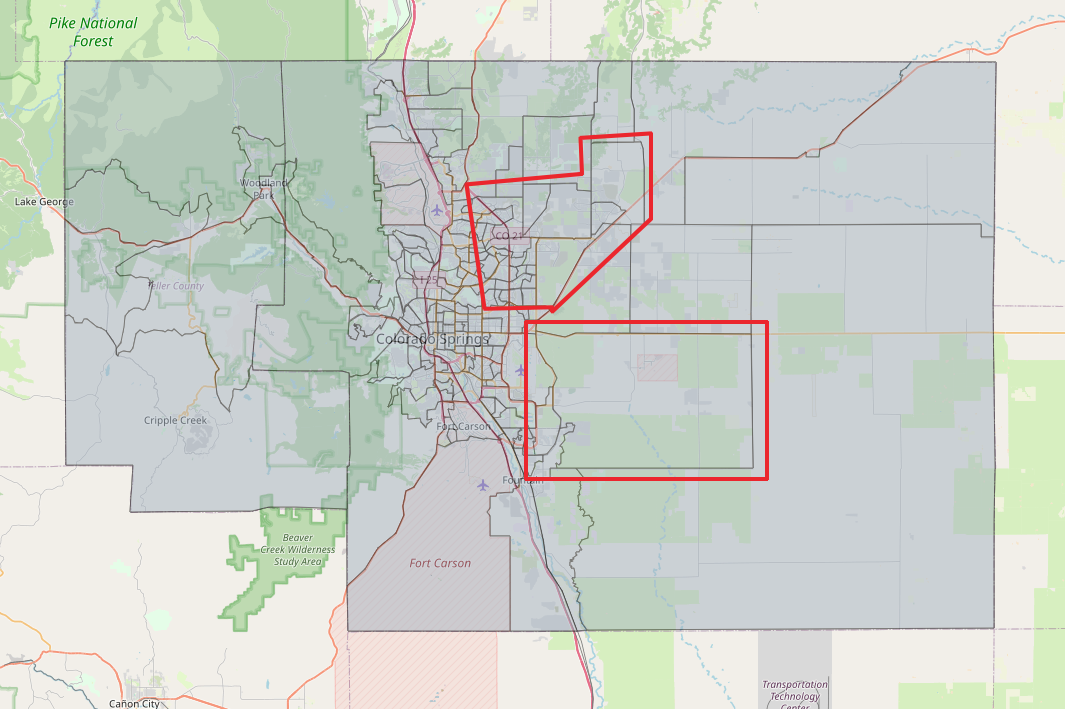 CO Springs Diverse Lending Census Tracts
