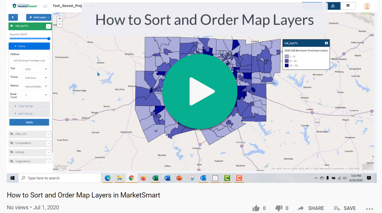 Mortgage MarketSmart: How to Sort Layers
