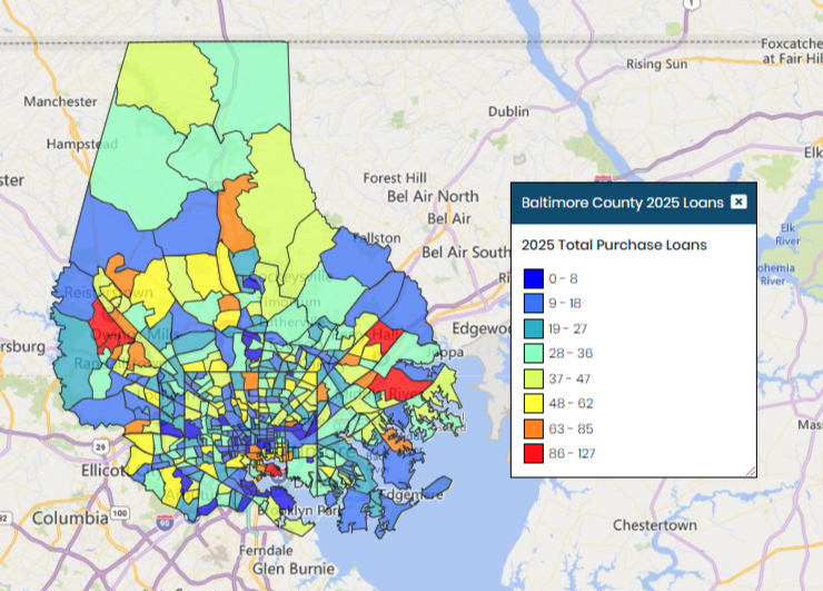 iEmergent Baltimore County 2025 Purchase Loans