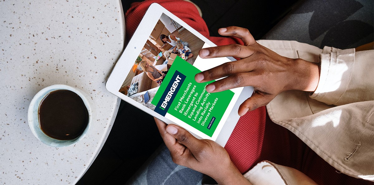 First Merchants Case Study Mockup